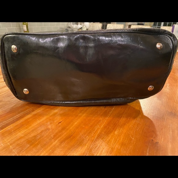 EUC COACH Black Patent Purse - Picture 4 of 8